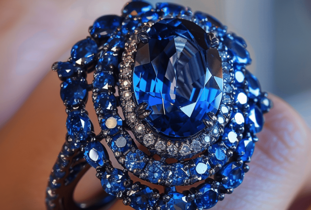 Natural Sapphire Pendant